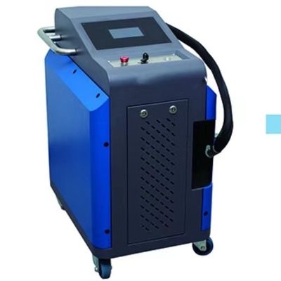 يد دفع مرحلة واحدة 100W مزيل صدأ معدني بالليزر