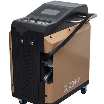 Pulse 200W 0.05mm أداة الطلاء بالليزر وإزالة الصدأ