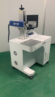 ماكينات الوسم بالليزر الليفي الدوارة 0.5ms 20W 30W EZCAD Control