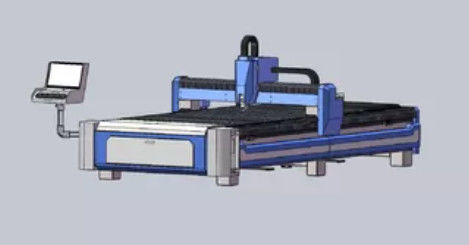 1200mm سن المنشار 1064nm الألياف الليزر القاطع عالية الدقة