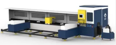 ثلاث مراحل 6000mm 2kw الألياف آلة القطع بالليزر
