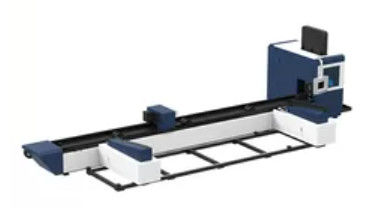 50m 380V 6000mm الألياف الليزر القاطع مع طاولة العمل الثابتة