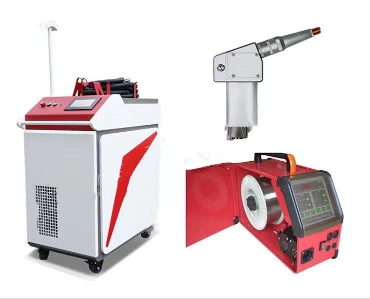 2KW 3 المرحلة آلة لحام الليزر المحمولة 15m IEC Power Robot