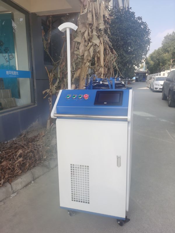 CE 1000W 1080nm الفولاذ المقاوم للصدأ بقعة آلة لحام بالليزر