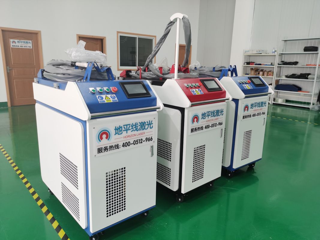 1000W 1080nm الليزر المحمولة آلة لحام الألياف الليزر معدات اللحام البندول المزدوج
