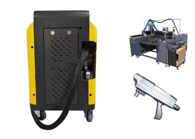 60mm 500W آلات التنظيف بالليزر CE تبريد المياه