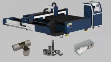 2000mm CNC الألياف الليزر القاطع حلقة مغلقة العملية