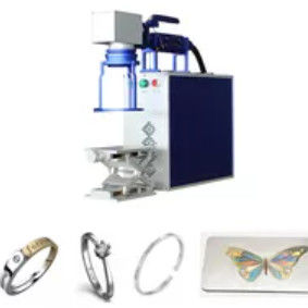 Mopa Color Metal 50W 3D فايبر ليزر آلة وسم
