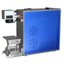 1060nm 0.01mm الليزر آلات الوسم 30 واط الألياف الليزر حفارة الألياف البصرية المعدنية