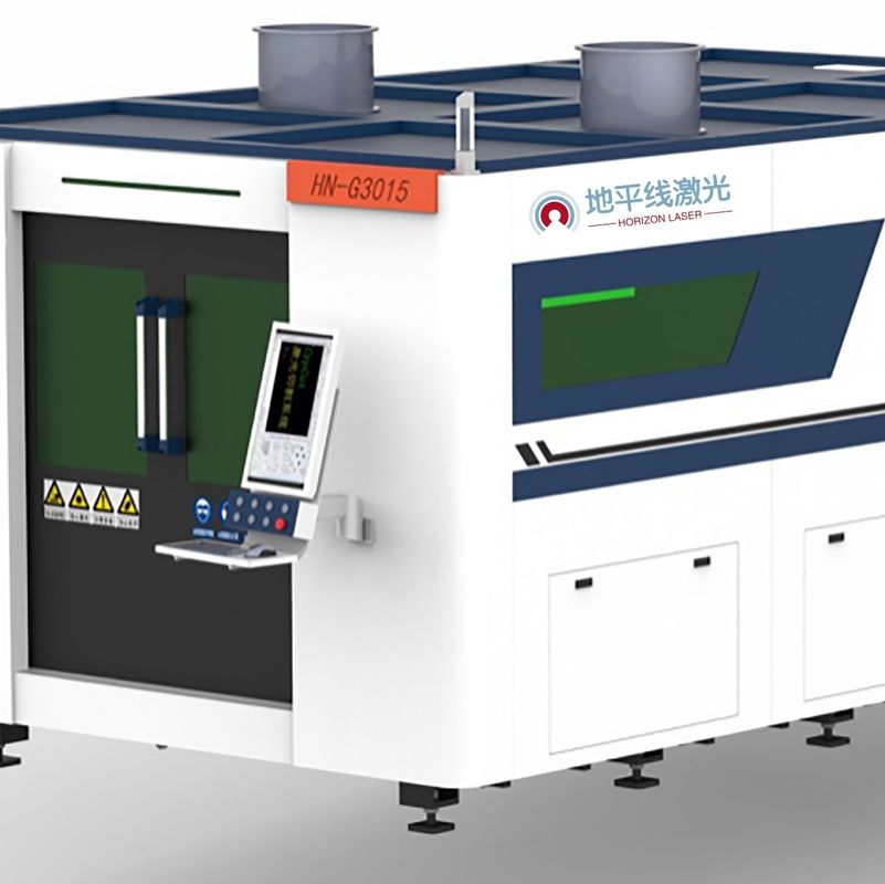 IPG 20mm CNC القطع المعدنية 8025 آلة القطع بالليزر للوحة الصلب